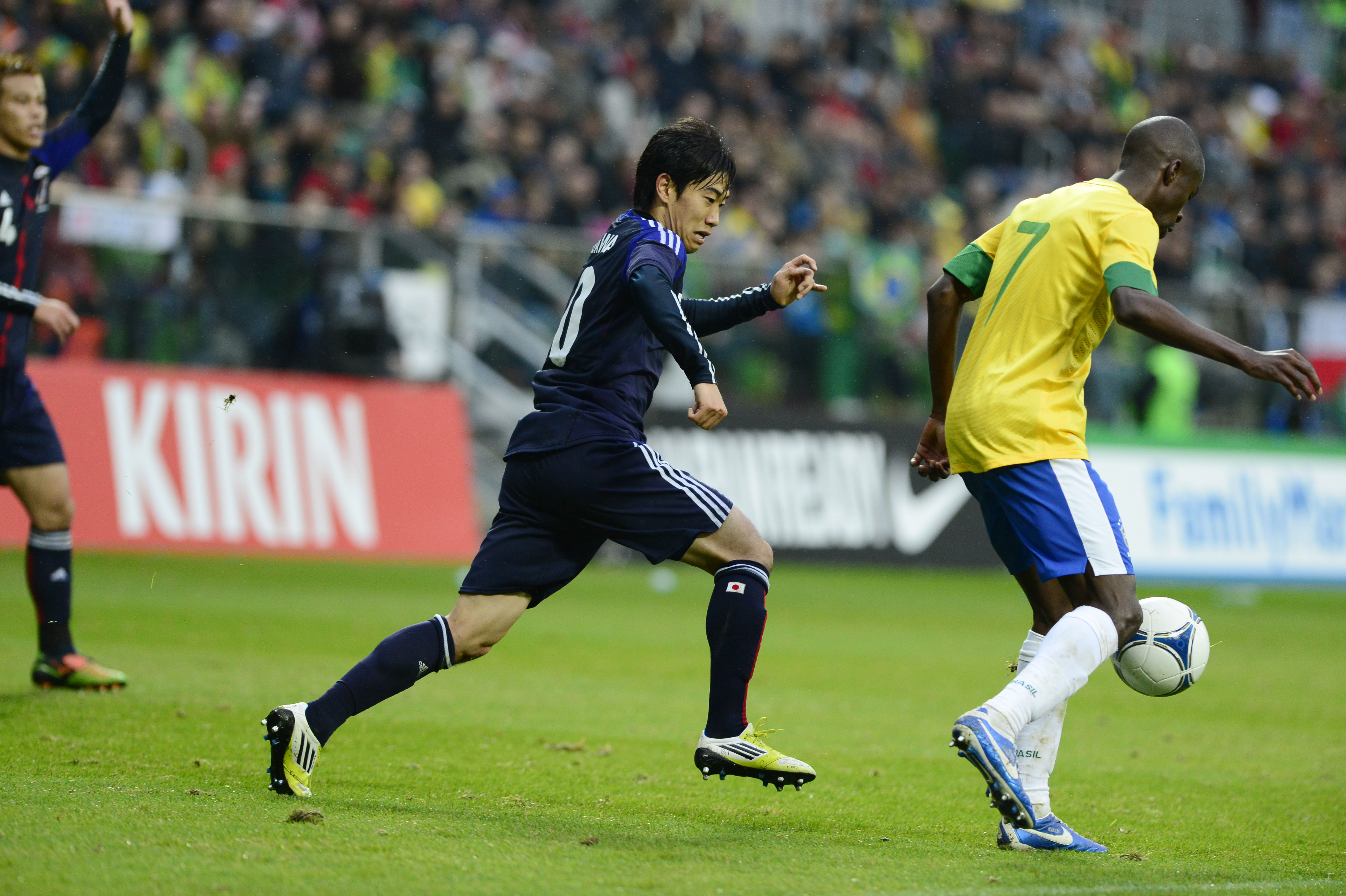 12 10 16 親善試合 日本vsブラジル サッカーキング