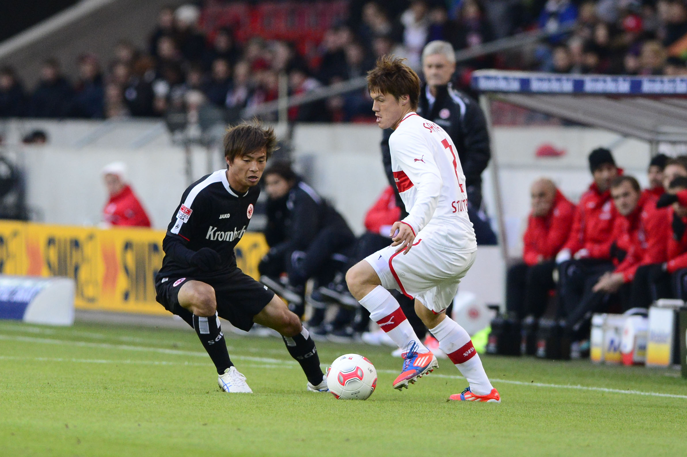 乾貴士と酒井高徳