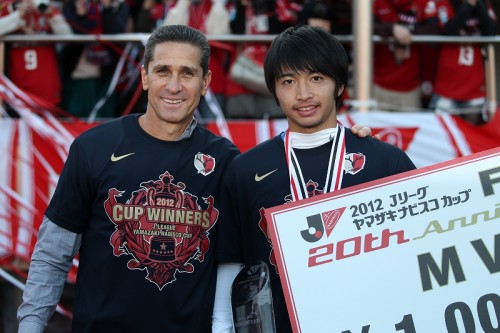 ジョルジーニョと柴崎岳