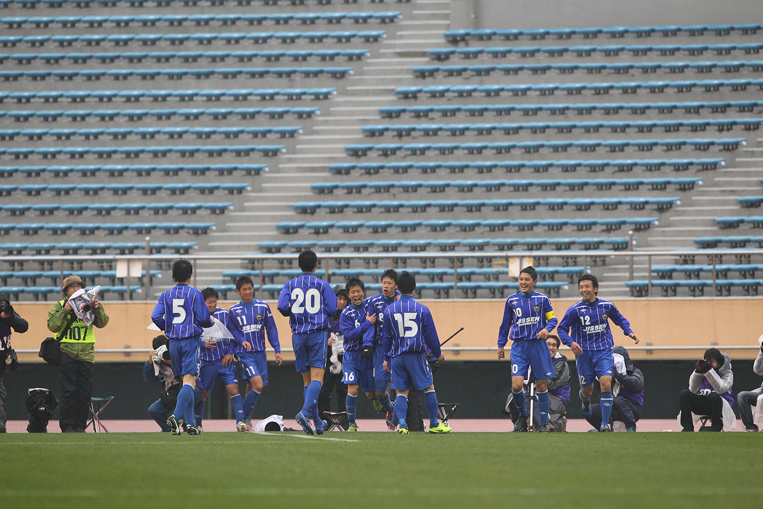 第91回全国高校サッカー選手権1回戦　実践学園（東京B） 2-1 東海大五（福岡）