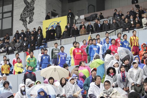 第91回全国高校サッカー選手権開会式