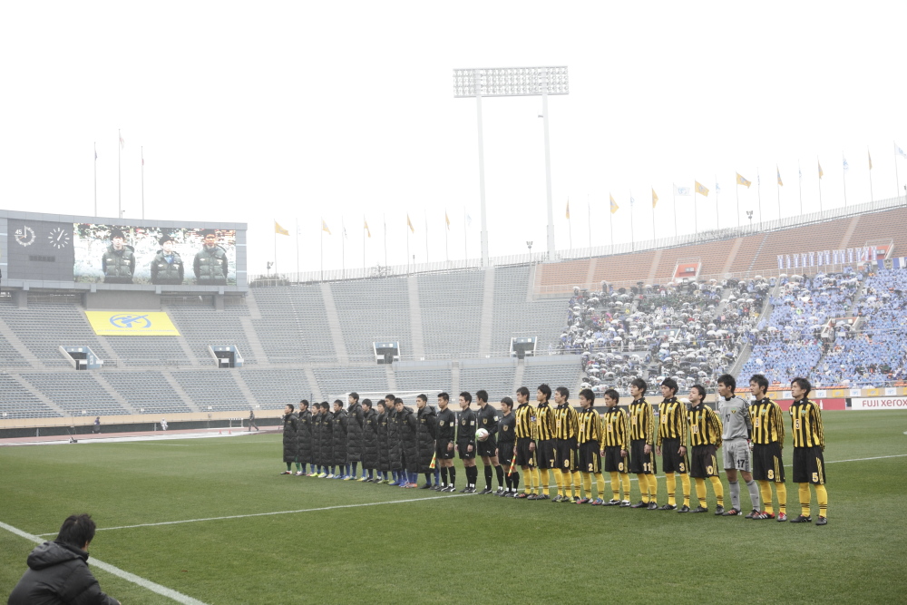 第91回全国高校サッカー選手権1回戦　実践学園（東京B） 2-1 東海大五（福岡）