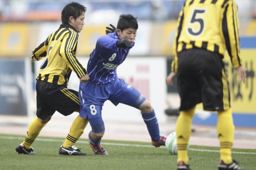 第91回全国高校サッカー選手権1回戦　実践学園（東京B） 2-1 東海大五（福岡）