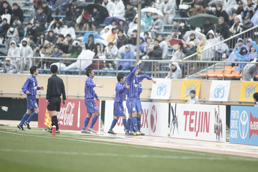 第91回全国高校サッカー選手権1回戦　実践学園（東京B） 2-1 東海大五（福岡）