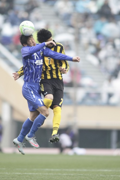 第91回全国高校サッカー選手権1回戦　実践学園（東京B） 2-1 東海大五（福岡）