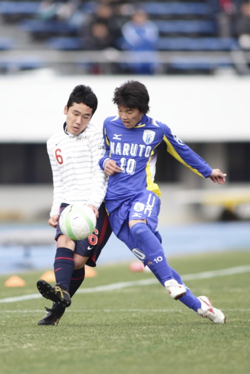 2012.12.31 第91回全国高校サッカー選手権1回戦　修徳（東京A） 2-0 鳴門（徳島）