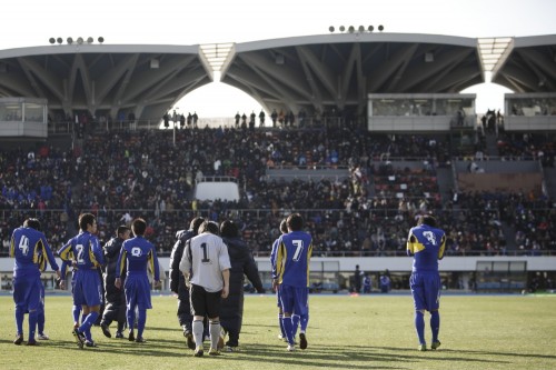 2012.12.31 第91回全国高校サッカー選手権1回戦　修徳（東京A） 2-0 鳴門（徳島）