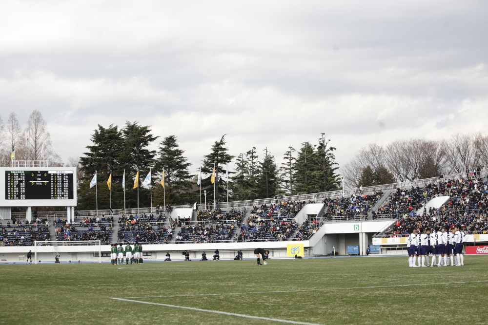 2012.12.31 第91回全国高校サッカー選手権1回戦　青森山田（青山） 1（4PK2）1 野洲（滋賀）