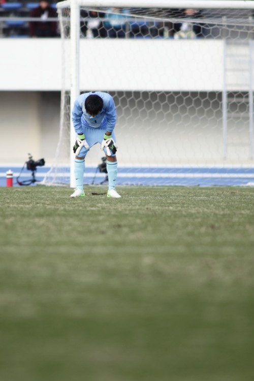 2012.12.31 第91回全国高校サッカー選手権1回戦　青森山田（青山） 1（4PK2）1 野洲（滋賀）