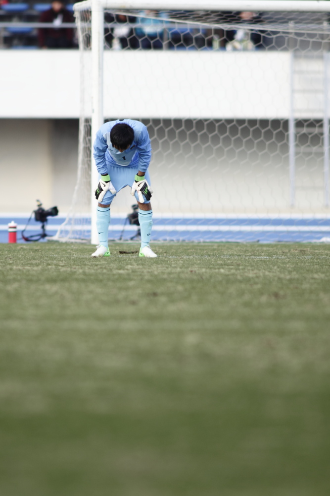 2012.12.31 第91回全国高校サッカー選手権1回戦　青森山田（青山） 1（4PK2）1 野洲（滋賀）