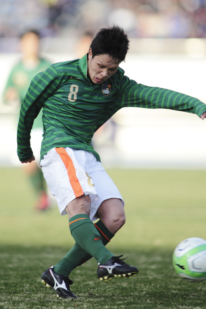 青森山田高校サッカー部 101回選手権トレーニングウェア ベージュ 上 M 青森山田高校サッカー部 101回選手権トレーニングウェア