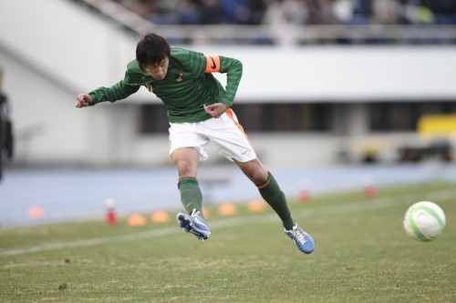 2012.12.31 第91回全国高校サッカー選手権1回戦　青森山田（青山） 1（4PK2）1 野洲（滋賀）