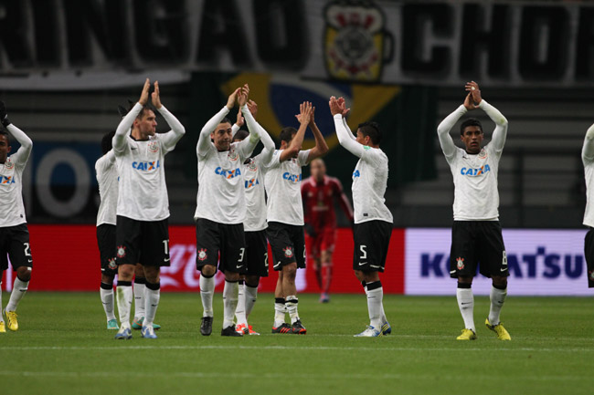 Corinthians made it to the final to be held in Yokohama on Sunday (Photo by Shin-ichiro KANEKO)