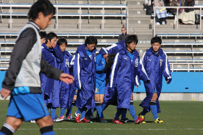2012.12.31 第91回全国高校サッカー選手権1回戦　旭川実業（北海道） 0（3PK2）0 大津（熊本）