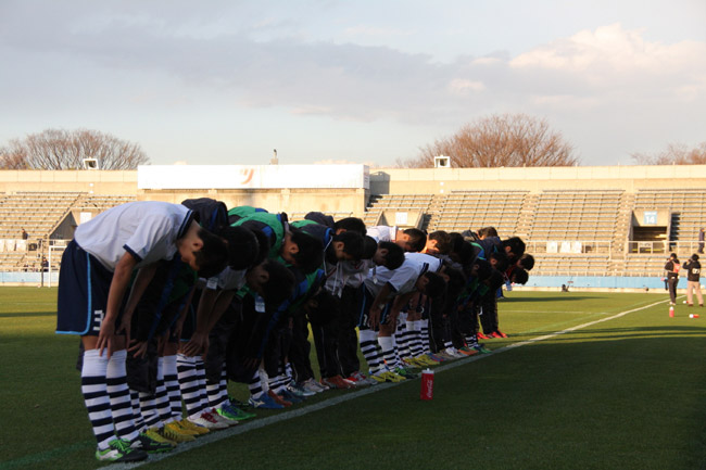 2012.12.31 第91回全国高校サッカー選手権1回戦　西目（秋田） 1－3 米子北（鳥取）