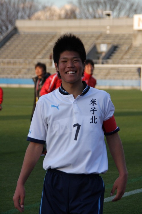 2012.12.31 第91回全国高校サッカー選手権1回戦　西目（秋田） 1－3 米子北（鳥取）