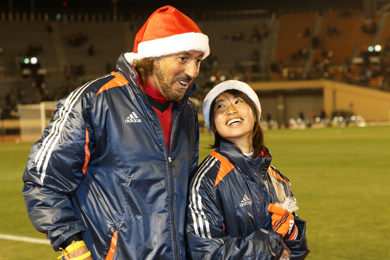 日本大震災復興支援チャリティーマッチ｢SAWA and Friends, X'mas Night2012｣