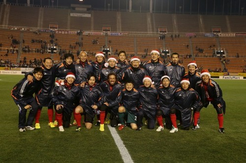 日本大震災復興支援チャリティーマッチ｢SAWA and Friends, X'mas Night2012｣