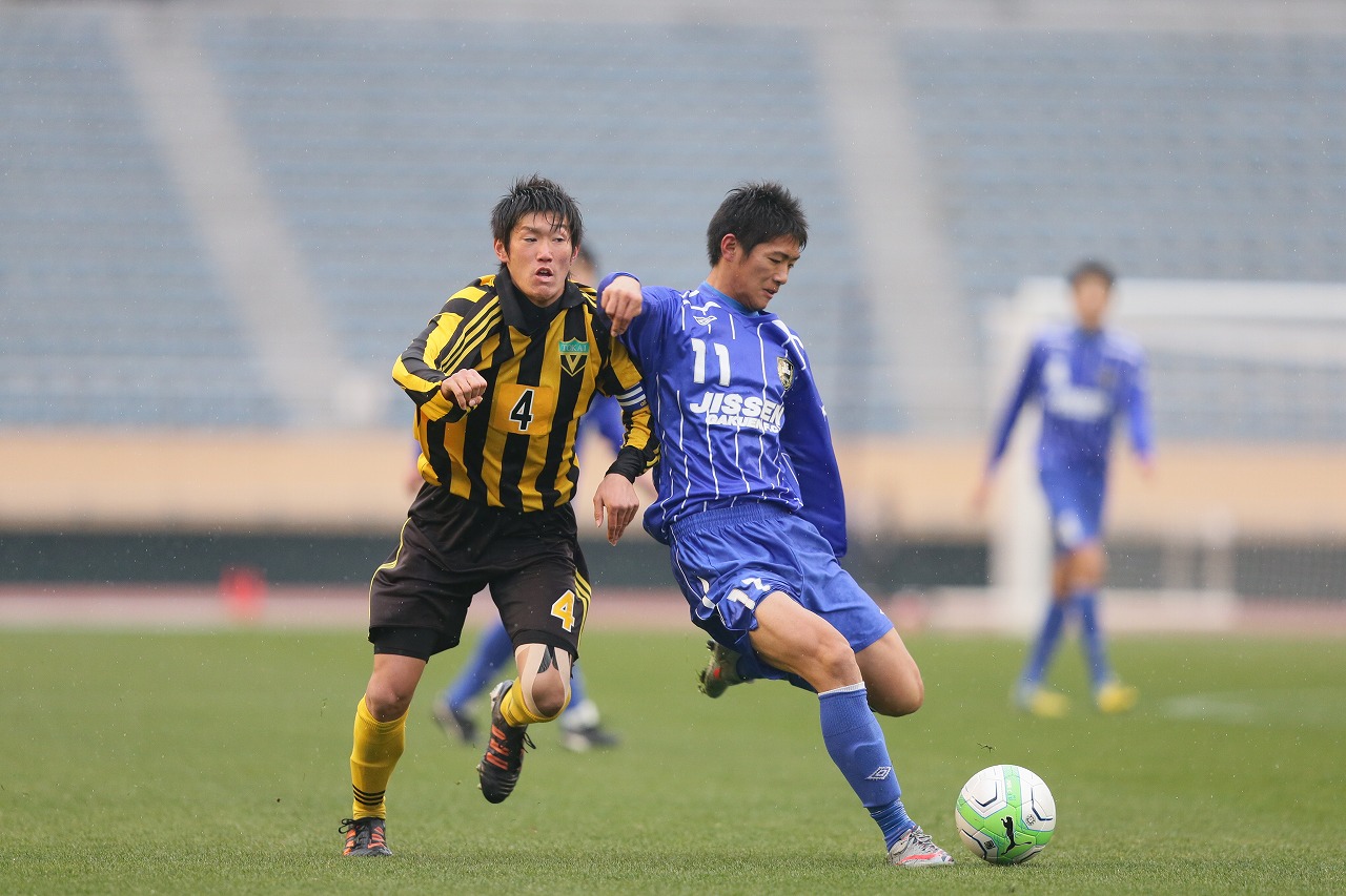 第91回全国高校サッカー選手権1回戦　実践学園（東京B） 2-1 東海大五（福岡）