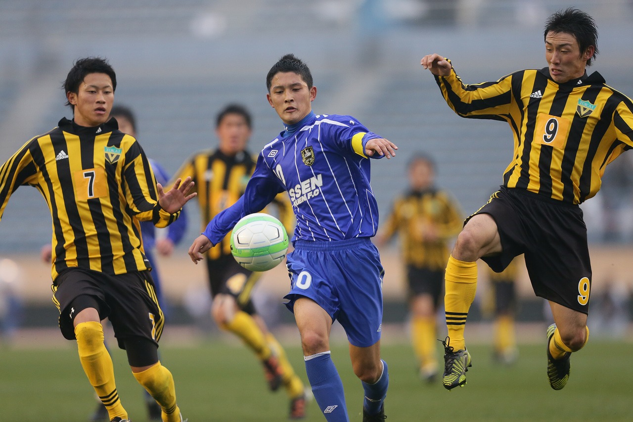 第91回全国高校サッカー選手権1回戦　実践学園（東京B） 2-1 東海大五（福岡）