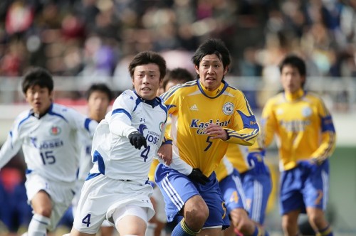 2012.12.31 第91回全国高校サッカー選手権1回戦　鹿島学園（茨城） 3-4 鹿児島城西（鹿児島）