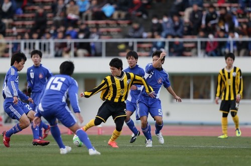 2012.12.31 第91回全国高校サッカー選手権1回戦　前橋育英（群馬） 5-1 宮古（沖縄）