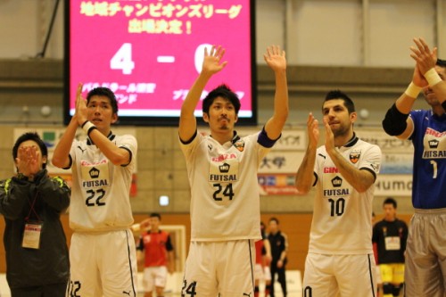 2012.12.16 Fリーグ2012 第22節 バルドラール浦安 2－4 シュライカー大阪