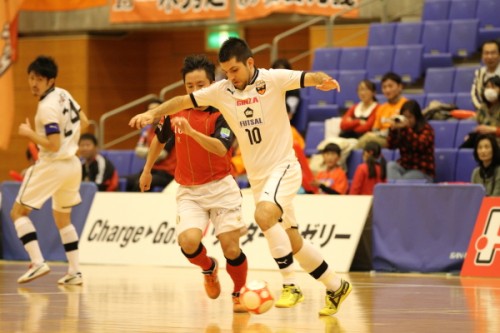 2012.12.16 Fリーグ2012 第22節 バルドラール浦安 2－4 シュライカー大阪