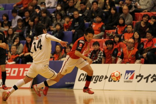 2012.12.16 Fリーグ2012 第22節 バルドラール浦安 2－4 シュライカー大阪