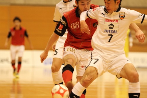 2012.12.16 Fリーグ2012 第22節 バルドラール浦安 2－4 シュライカー大阪