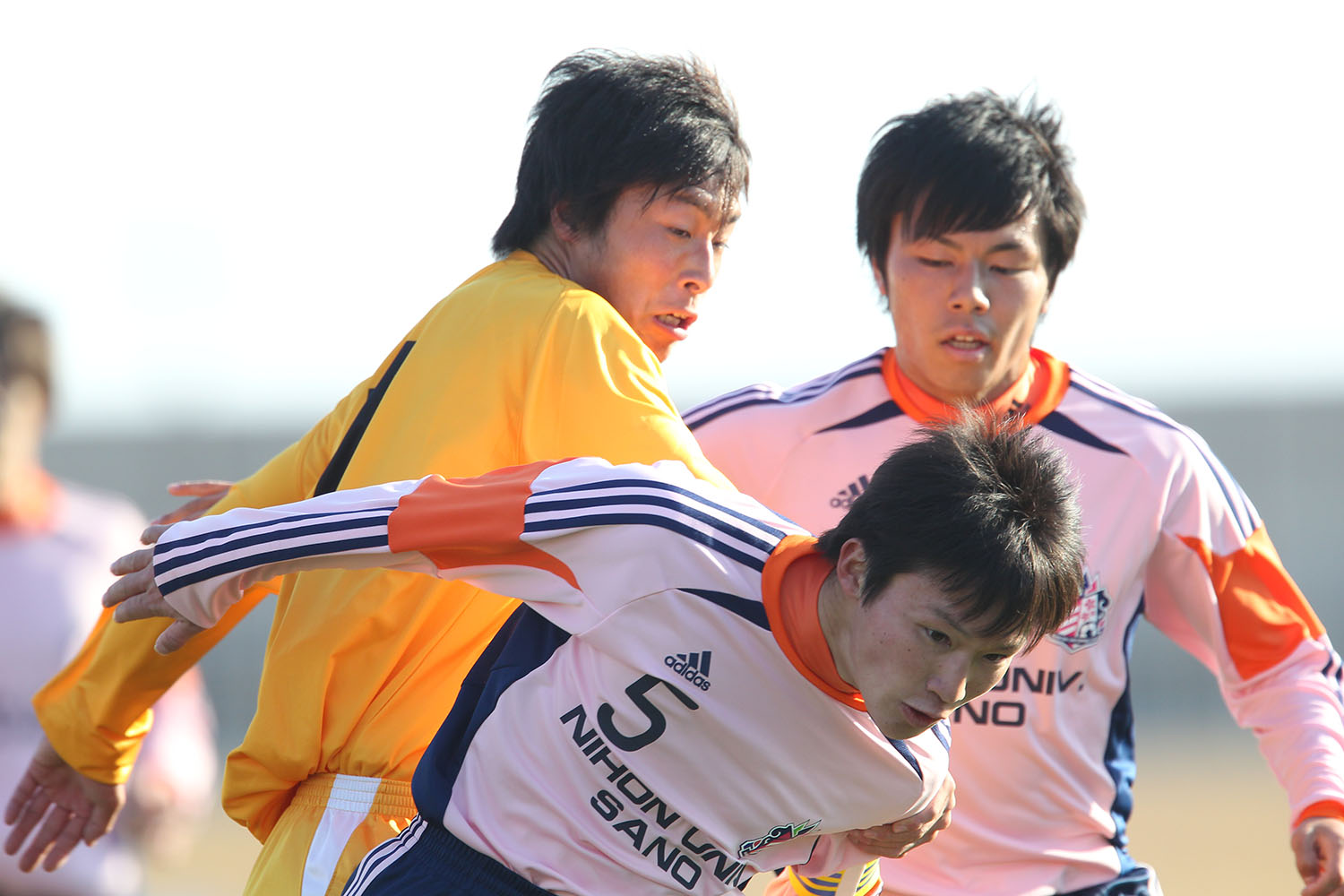 2013.1.2 第91回全国高校サッカー選手権2回戦　佐野日大（栃木） 1（5PK4）1 香芝（奈良）