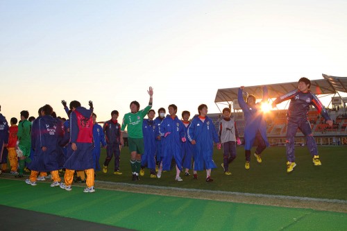 2013.1.2 第91回全国高校サッカー選手権2回戦　佐野日大（栃木） 1（5PK4）1 香芝（奈良）