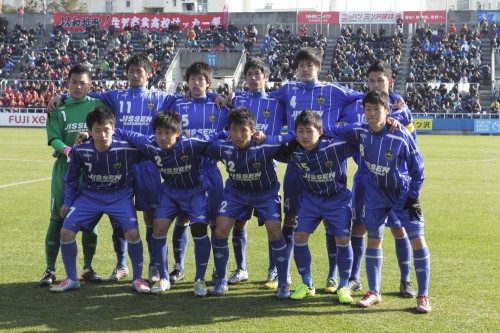 2013.1.2 第91回全国高校サッカー選手権2回戦　佐賀商業（佐賀） 1-0 実践学園（東京B）