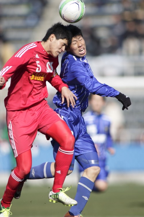 2013.1.2 第91回全国高校サッカー選手権2回戦　佐賀商業（佐賀） 1-0 実践学園（東京B）