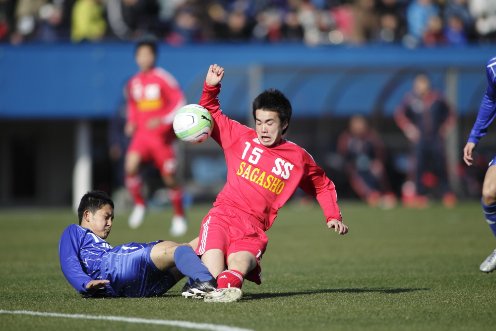 2013.1.2 第91回全国高校サッカー選手権2回戦　佐賀商業（佐賀） 1-0 実践学園（東京B）