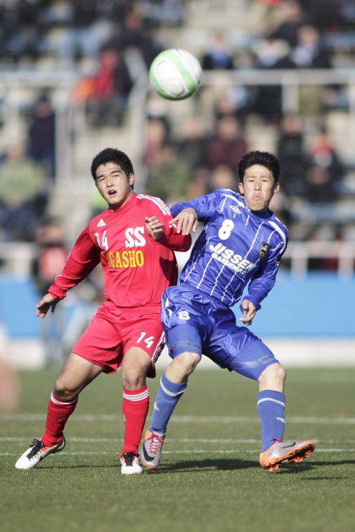 2013.1.2 第91回全国高校サッカー選手権2回戦　佐賀商業（佐賀） 1-0 実践学園（東京B）