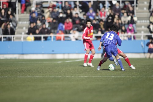 2013.1.2 第91回全国高校サッカー選手権2回戦　佐賀商業（佐賀） 1-0 実践学園（東京B）
