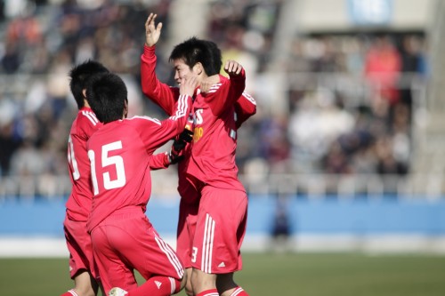 2013.1.2 第91回全国高校サッカー選手権2回戦　佐賀商業（佐賀） 1-0 実践学園（東京B）