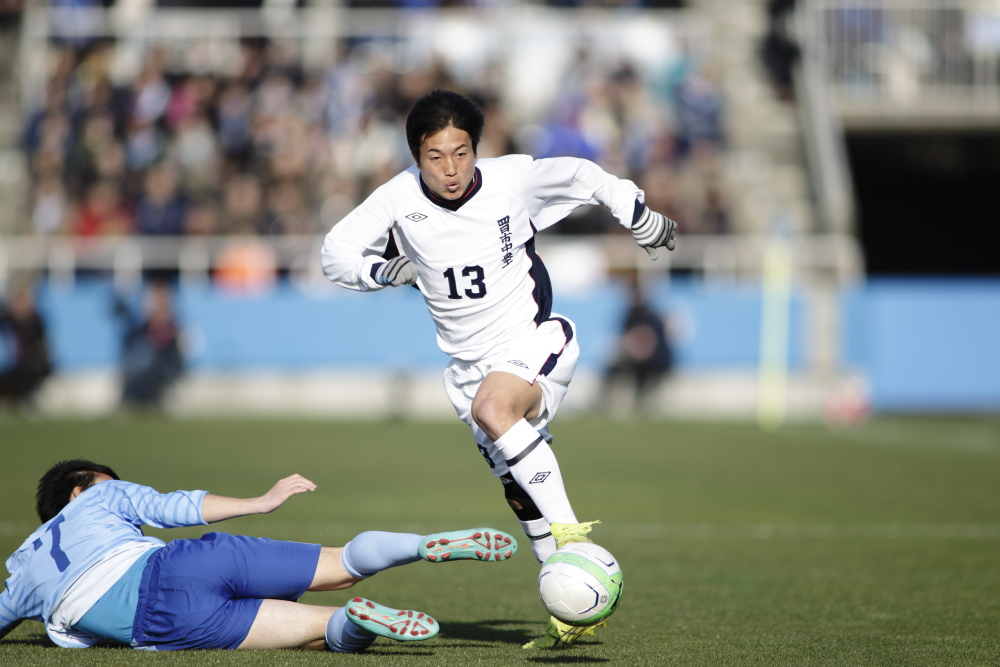 2013.1.2 第91回全国高校サッカー選手権2回戦　桐光学園（神奈川） 4-2 四日市中央工（三重）