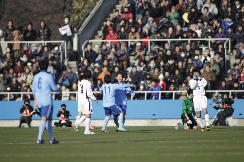 2013.1.2 第91回全国高校サッカー選手権2回戦　桐光学園（神奈川） 4-2 四日市中央工（三重）