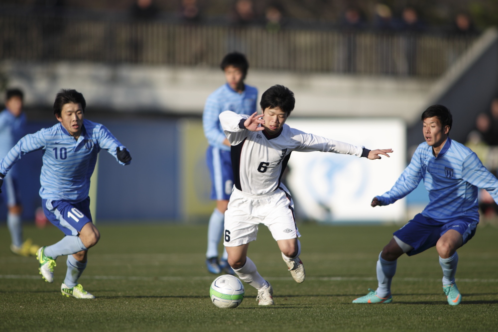 2013.1.2 第91回全国高校サッカー選手権2回戦　桐光学園（神奈川） 4-2 四日市中央工（三重）