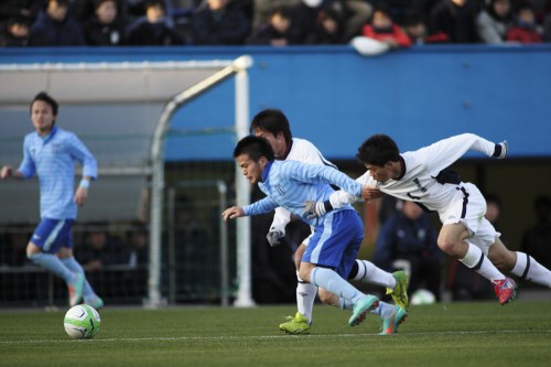 2013.1.2 第91回全国高校サッカー選手権2回戦　桐光学園（神奈川） 4-2 四日市中央工（三重）