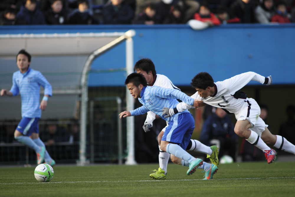 2013.1.2 第91回全国高校サッカー選手権2回戦　桐光学園（神奈川） 4-2 四日市中央工（三重）