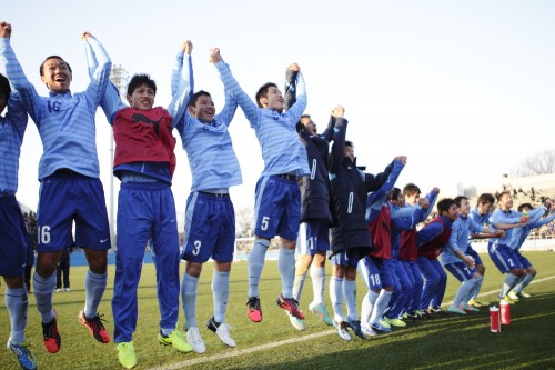 2013.1.2 第91回全国高校サッカー選手権2回戦　桐光学園（神奈川） 4-2 四日市中央工（三重）