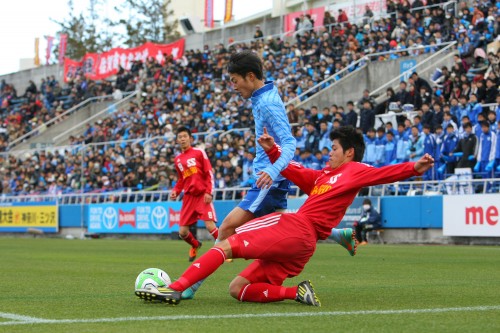 2013.1.3 第91回全国高校サッカー選手権3回戦　佐賀商（佐賀） 0-3 桐光学園（神奈川）