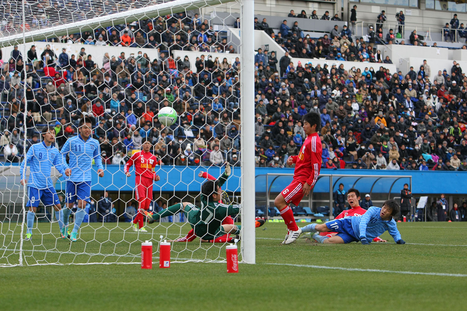 2013.1.3 第91回全国高校サッカー選手権3回戦　佐賀商（佐賀） 0-3 桐光学園（神奈川）