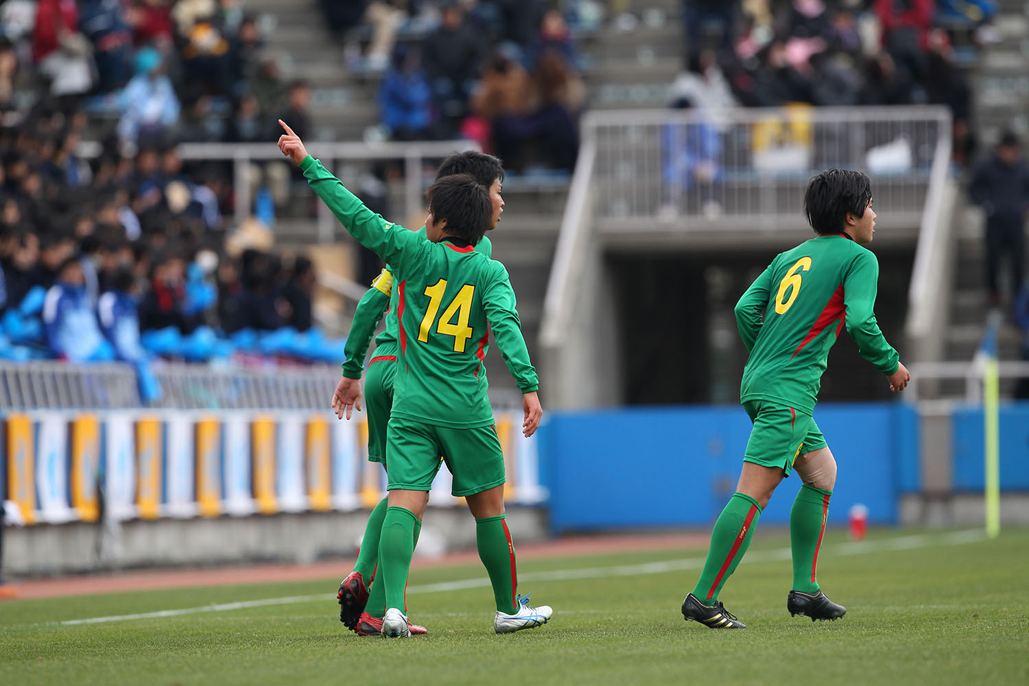 2013.1.5 第91回全国高校サッカー選手権準々決勝　作陽（岡山） 1-2 桐光学園（神奈川）