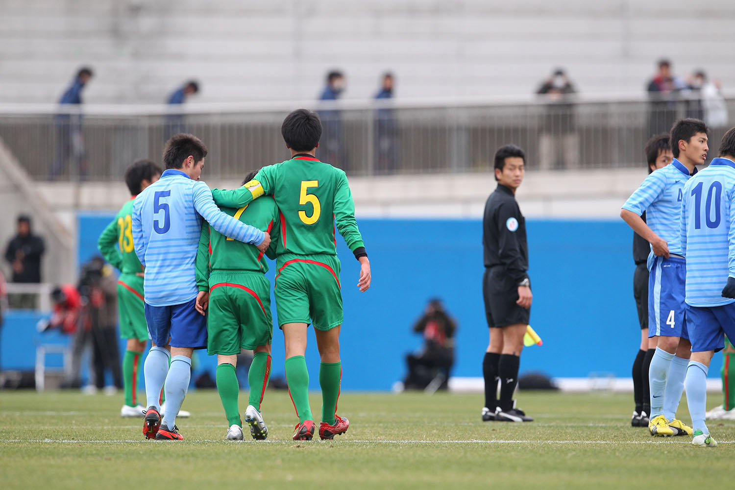 2013.1.5 第91回全国高校サッカー選手権準々決勝　作陽（岡山） 1-2 桐光学園（神奈川）