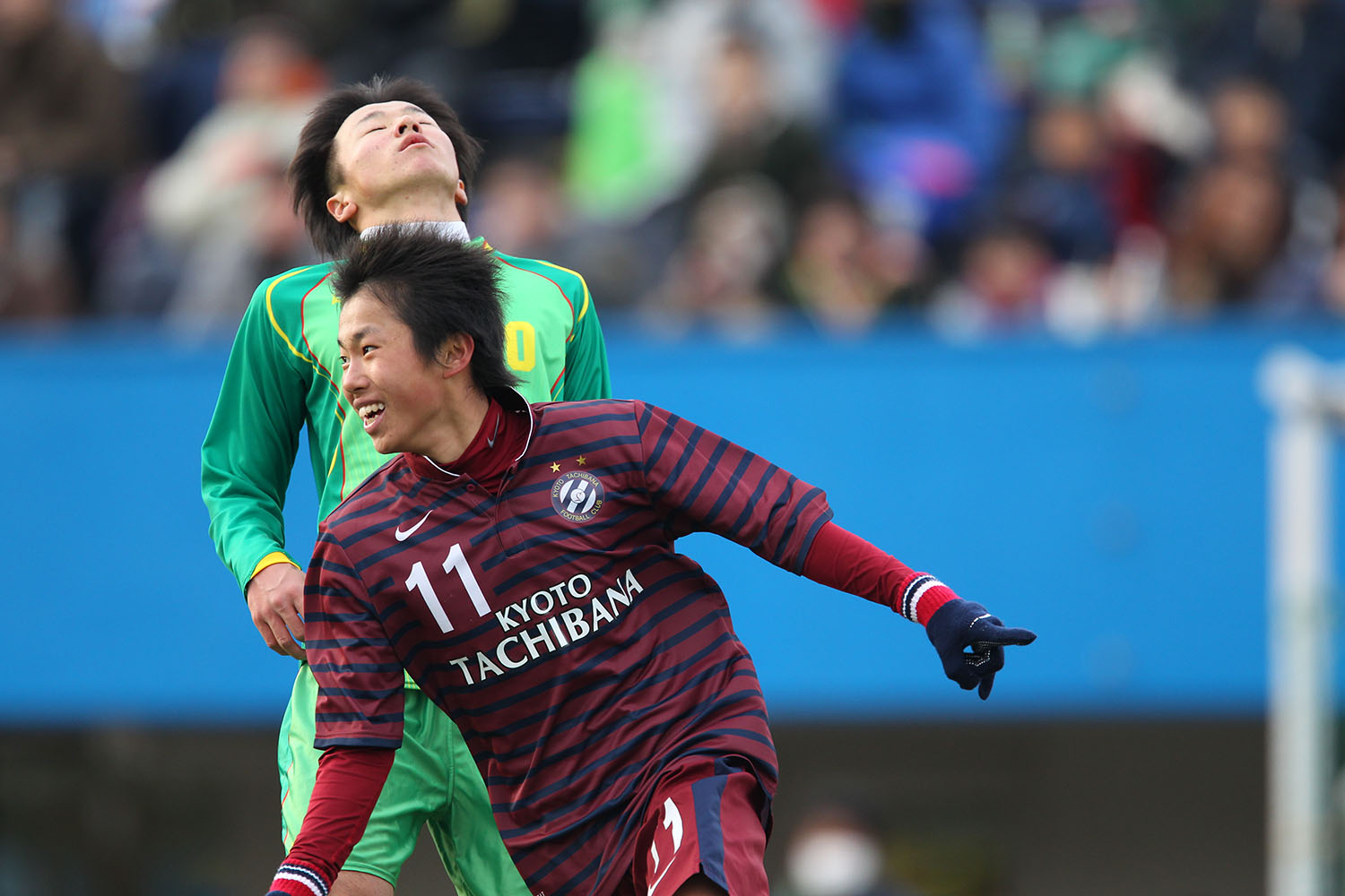 2013.1.5 第91回全国高校サッカー選手権準々決勝　帝京長岡（新潟） 1-2 京都橘（京都）