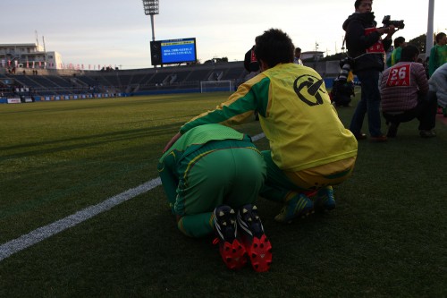 2013.1.5 第91回全国高校サッカー選手権準々決勝　帝京長岡（新潟） 1-2 京都橘（京都）